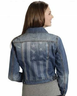 Roper Women's Americana Denim Jacket -Roper Shop 356H85 N9 P2