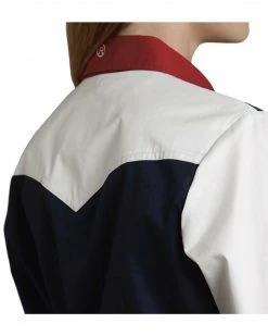 Roper Women's Stars & Stripes Colorblock Western Shirt Patriotic 8 Roper Women's Stars & Stripes Colorblock Western Shirt Patriotic -Roper Shop 658H98 U9 P2
